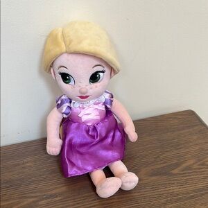 Disney Store Rapunzel Plush Doll 12”